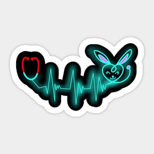 Nurse Hebeat Easter Registered Rn Sticker